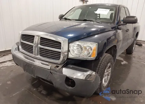 2005 Dodge Dakota Slt из США, поврежденный, VIN 1D7HW42N55S281506